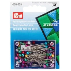 Prym Pearl Colour Headed Pins | 85 Pack