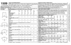 Simplicity Pattern 1509 Boy's Wedding Bow Tie And Vest -Jaycotts Shop 1509 env back