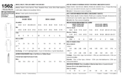 Simplicity Pattern 1562 Cozy Robes For The Entire Family -Jaycotts Shop 1562 env back