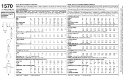 Simplicity Pattern 1570 Child's, Girls' And Boys' Pants, Shorts, 11 Simplicity Pattern 1570 Child's, Girls' And Boys' Pants, Shorts, -Jaycotts Shop 1570 env back