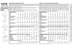 Simplicity Pattern 1575 Child's, Girls' And Boys' Lounge-gown 10 Simplicity Pattern 1575 Child's, Girls' And Boys' Lounge-gown -Jaycotts Shop 1575 env back