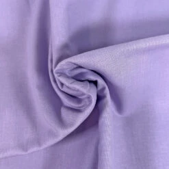 Premium Organic Cotton Solid Fabric, Lilac