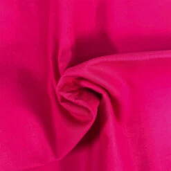 Premium Organic Cotton Solid Fabric, Hot Pink