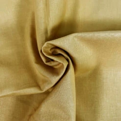 Premium Organic Cotton Solid Fabric, Ochre