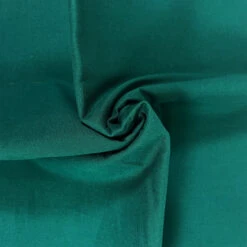 Premium Organic Cotton Solid Fabric, Jade