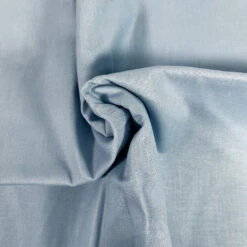 Premium Organic Cotton Solid Fabric, Denim