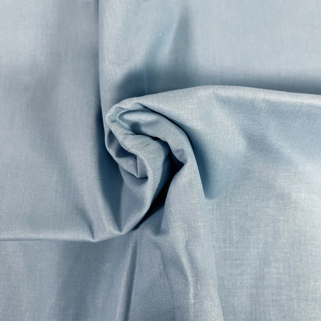 Premium Organic Cotton Solid Fabric, Denim 1 Premium Organic Cotton Solid Fabric, Denim
