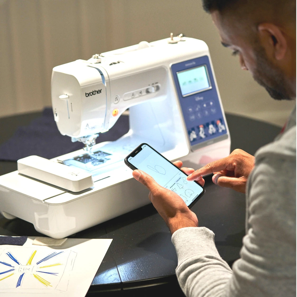 Brother Innov-is M380D Sewing + Embroidery 2 Brother Innov-is M380D Sewing + Embroidery - Image 2