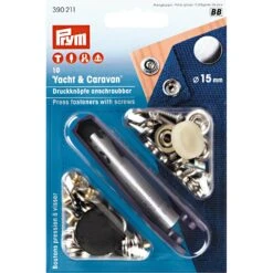 Prym 390211 Press Fasteners For Yacht, Caravan, Campervan