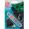 Prym 390502 Pack Of 10 Black Press Fasteners 13mm Sport Mini