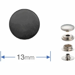 Prym 390502 Pack Of 10 Black Press Fasteners 13mm Sport Mini 5 Prym 390502 Pack Of 10 Black Press Fasteners 13mm Sport Mini -Jaycotts Shop 390502c
