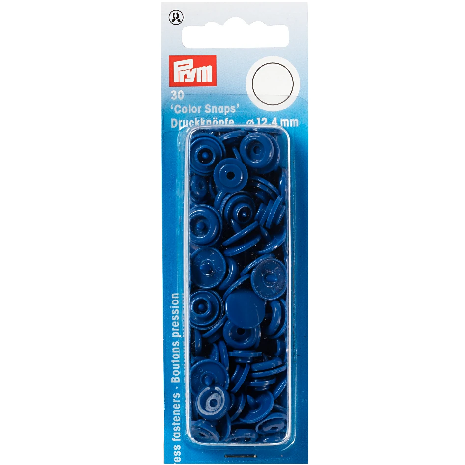 Prym Colour Snaps - Blue 1 Prym Colour Snaps - Blue