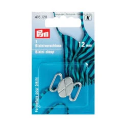 Prym Bikini Clasp | Metal Silver Colour -Jaycotts Shop 416120 st