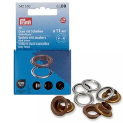 Prym Colour Eyelets 11mm | Packs Of 20 22 Prym Colour Eyelets 11mm | Packs Of 20 -Jaycotts Shop 542550