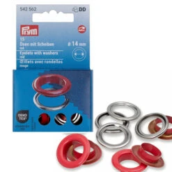 Prym Colour Eyelets 14mm | Packs Of 20