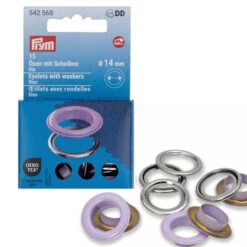 Prym Colour Eyelets 14mm | Packs Of 20 -Jaycotts Shop 542568