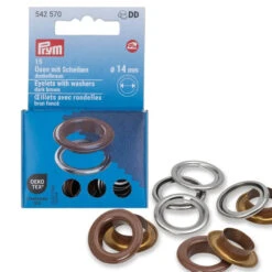 Prym Colour Eyelets 14mm | Packs Of 20 -Jaycotts Shop 542570