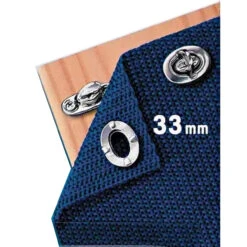 Prym 545510 Heavy Duty Turn Clasps Silver 33mm -Jaycotts Shop 545510 st