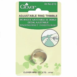 Clover Adjustable Ring Thimble