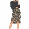 Burda 6200 Wrap Skirt With Waistband And Tie Sewing Pattern