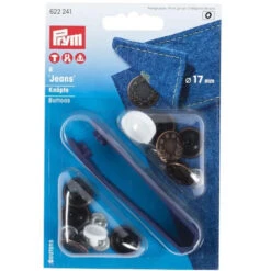 Prym Antique Copper Jeans Buttons -Jaycotts Shop 622241