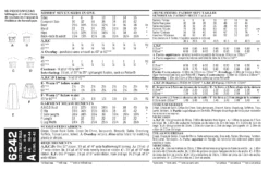 New Look NL6242 Misses' Corset Top, Pants And Skirt -Jaycotts Shop 6242 envelope