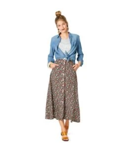 Burda 6252 Skirts Sewing Pattern -Jaycotts Shop 6252 B 036