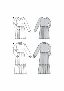 Burda 6265 Dress Sewing Pattern -Jaycotts Shop 6265 M