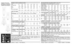 New Look NL6447 Misses' Dresses -Jaycotts Shop 6447 env back