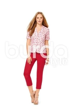 Burda 6533 Misses' Blouse Sewing Pattern 9 Burda 6533 Misses' Blouse Sewing Pattern -Jaycotts Shop 6533 B 6534 B 027