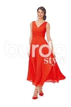 Burda Style 6583 Dress Pattern 6 Burda Style 6583 Dress Pattern -Jaycotts Shop 6583 B 063