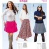 Burda 6586 Skirt Sewing Pattern