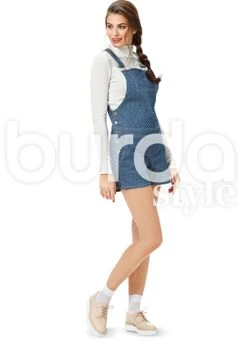 Burda 6599 Dungarees Pattern