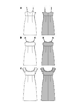 Burda 6686 Women's Dress Sewing Pattern -Jaycotts Shop 6686 M