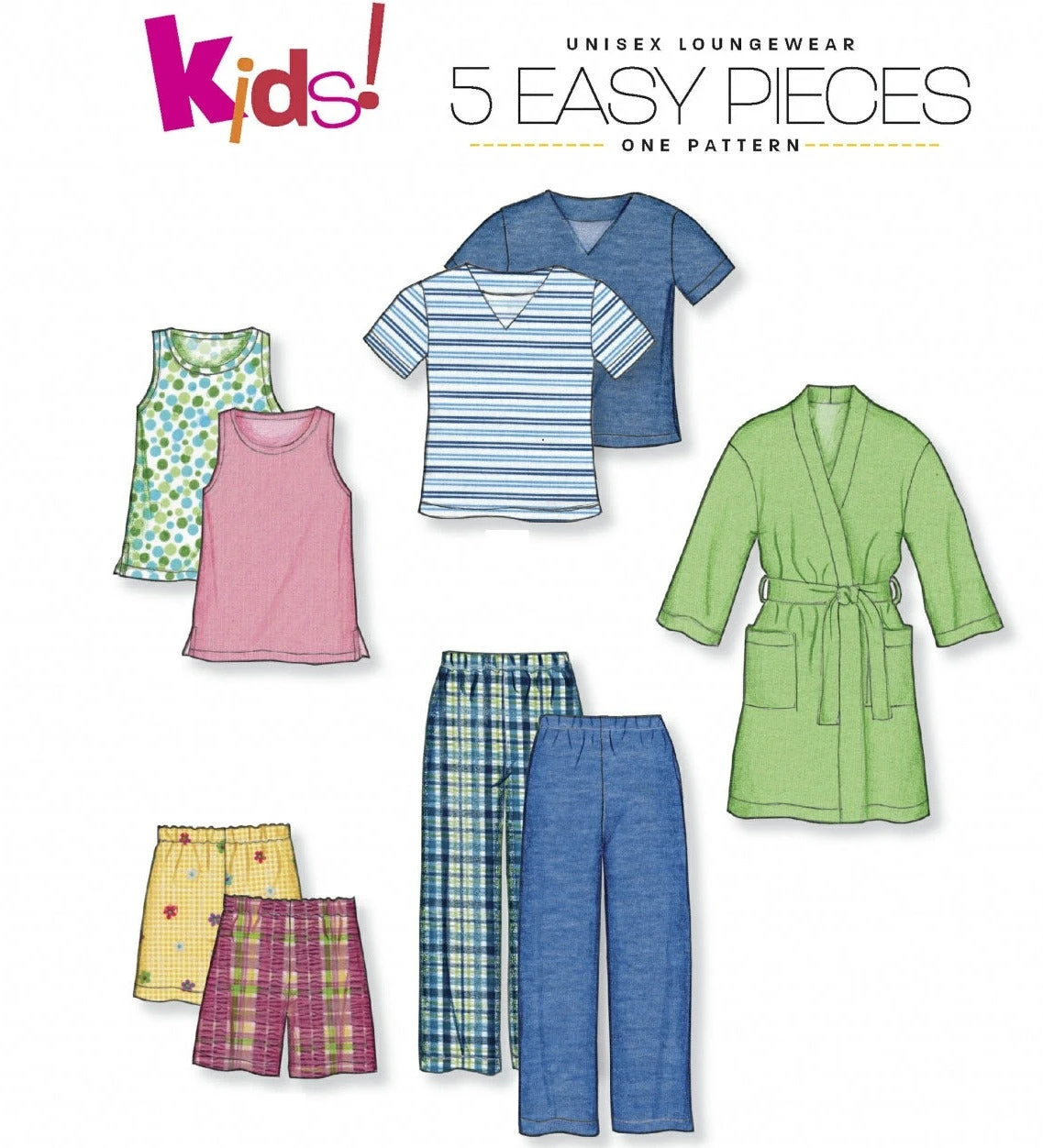 New Look NL6847 Children's Sleepwear Pattern | Easy 2 New Look NL6847 Children's Sleepwear Pattern | Easy - Image 2