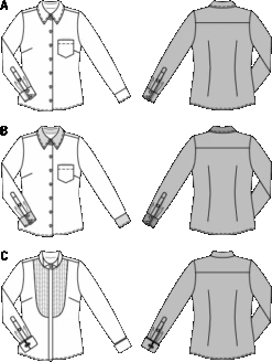 Burda 7136 Blouse Sewing Pattern -Jaycotts Shop 7136 Mb