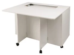 Horn 860 Sewing Cabinet With Electric Lift -Jaycotts Shop 860 Modular Sewing cabinet showing back extension scaled 1