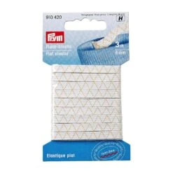Prym Flat Elastic - White