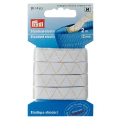Prym Standard Elastic - White -Jaycotts Shop 911420