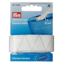 Prym Standard Elastic - White