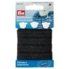 Prym Buttonhole Elastic - Black | With 3 Buttons