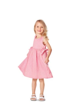 Burda 9460 Girls' Dress And Jumpsuit Pattern -Jaycotts Shop 9460 C 015 Foto