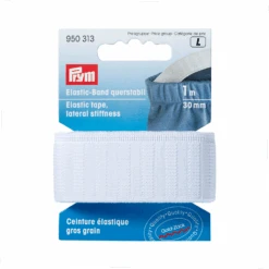 Prym Elastic With Lateral Stiffness, 30mm Wide