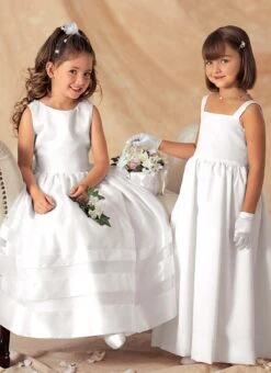 Butterick 3351 Girls' Bridesmaids Jacket And Dress Pattern | Easy