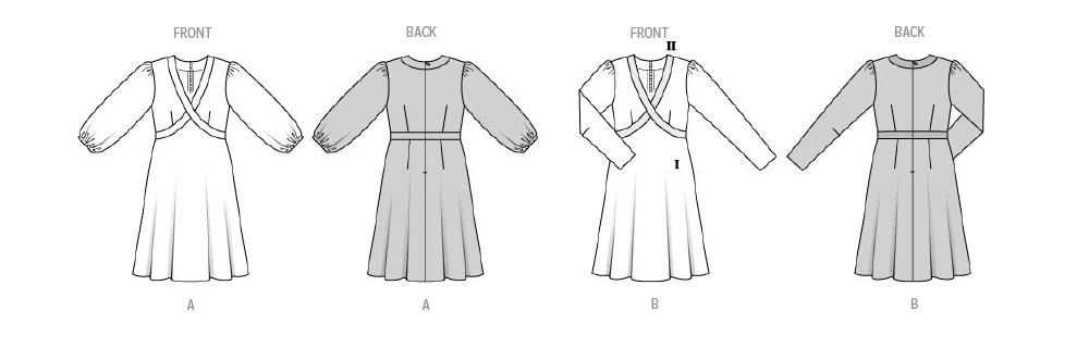 Burda Style Pattern 5838 Misses' Dress 5 Burda Style Pattern 5838 Misses' Dress - Image 5