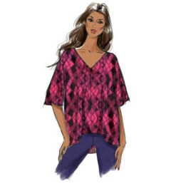 Butterick 5955 Misses' Top Pattern | Easy -Jaycotts Shop B5955h