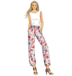 Butterick 6137 Misses' Pants Pattern | Very Easy -Jaycotts Shop B6137f