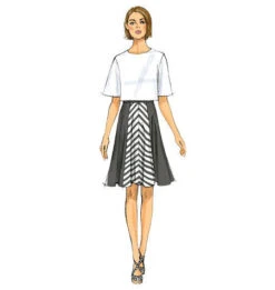 Butterick 6179 Misses' Skirt And Culottes Pattern