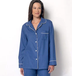 Butterick 6296 Ladies Pyjamas Pattern -Jaycotts Shop B6296 full 3