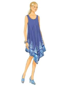 Butterick 6350 Sleeveless And Cold Shoulder Dresses Pattern -Jaycotts Shop B6350 full 3